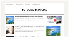 Desktop Screenshot of cursofotografiaonline.com